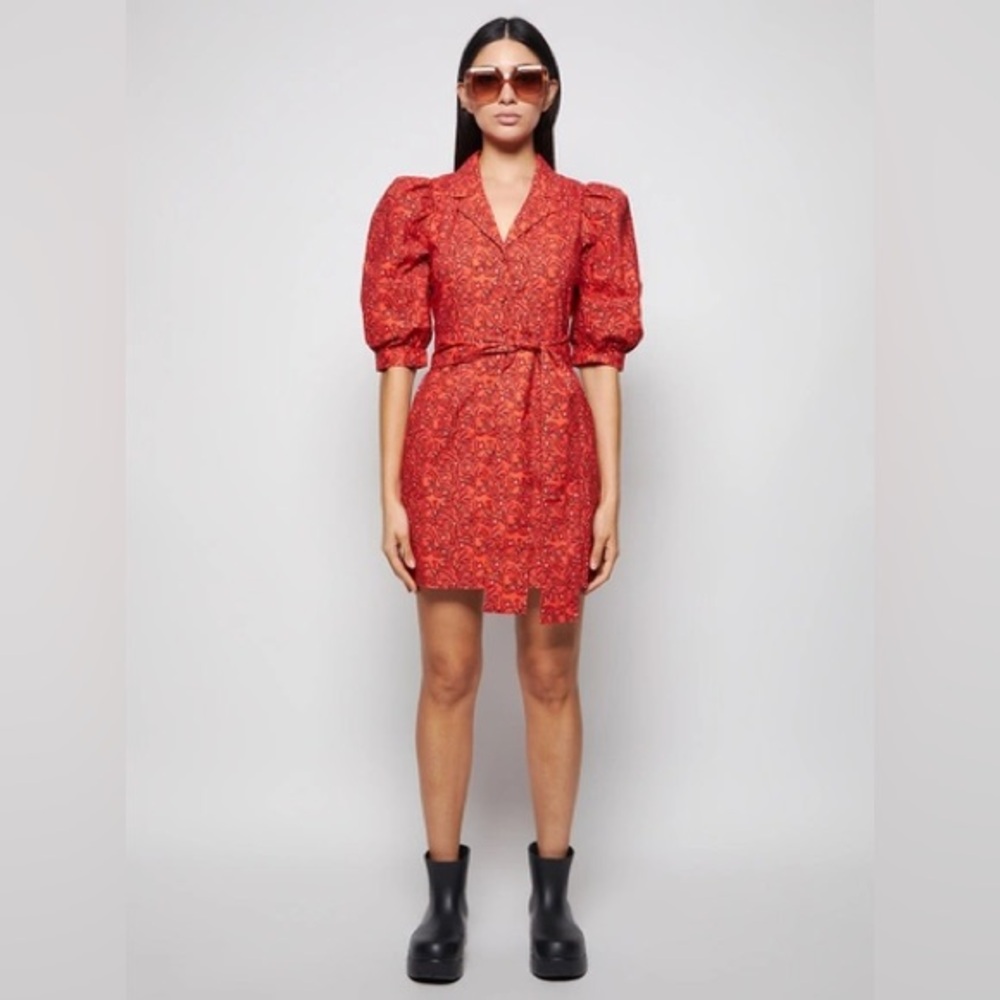 LHD
Printed Mini Dress - Picture 11 of 14